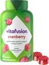Vitafusion Cranberry Gummies per le donne, 500mg Cranberry Juice Concentrate per Serving, 60ct