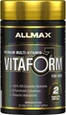 ALLMAX VITAFORM - 60 Compresse - Multivitamina Premium per Uomo - Sei complessi funzionali + Vitamina C, D3 & Zinc - 30 Serve