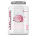 Nutrizione metabolica - Musclean - Milkshake, Whey High Protein Meal Sostituzione, Manutenzione Nutrizione, Carbo basso, Keto Diet, Enzimi Digestivi, Fragola, 5 Pound (50 ser)