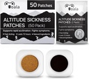 Altitude Sickness Prevention Patches | Supports Rapid Acclimation, Aumenta l'assunzione di ossigeno, combatte i sintomi | Confezione di 50