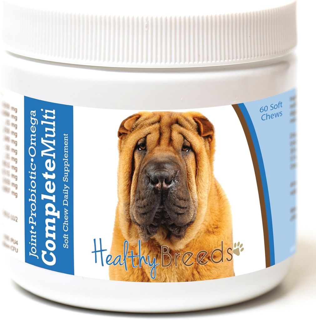 Allevamenti sani cinese Shar Pei Tutti in un Multivitamin Soft Chew 60 Conte