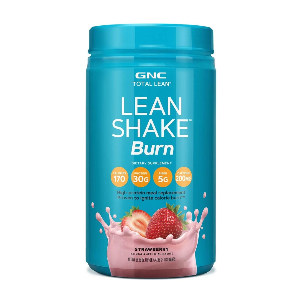 GNC Total Lean Lean Shake Burn - Fragola (16 Serve)