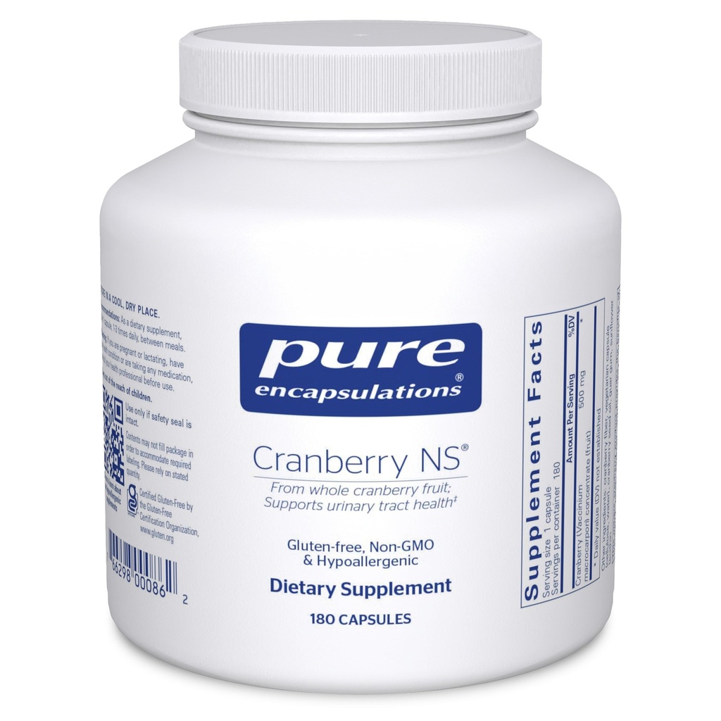 Pure Encapsulations Cranberry NS | Supplemento anallergico per sostenere la salute del tratto urinario |180 capsule