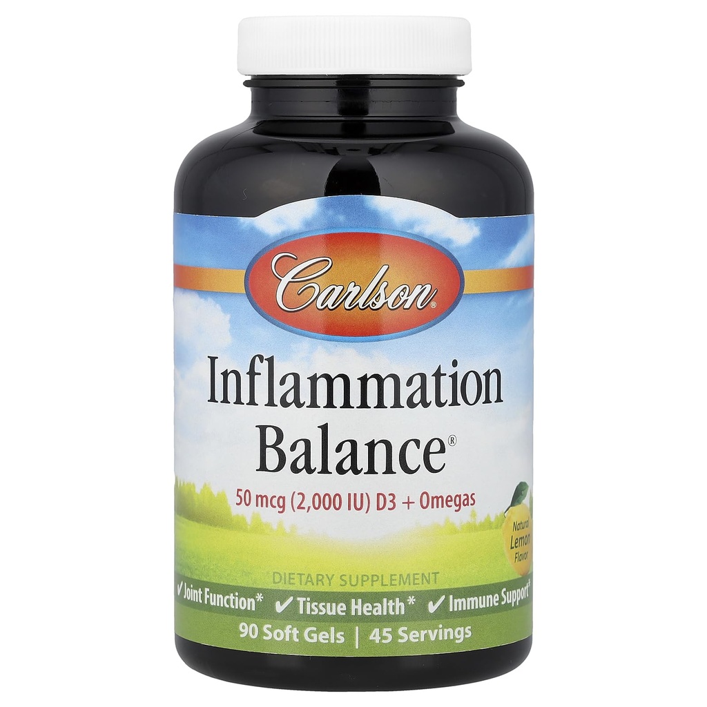 Carlson Labs Inflammation Balance Multi Nutrienti, 90 Softgels
