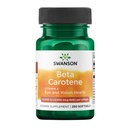 Swanson Beta-Carotene - Integratore di vitamina A Promuovere la salute immunitaria, la salute degli occhi e della pelle - Formula di benessere naturale - (250 Softgels, 3000mcg ciascuno)