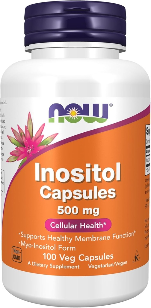 NOW Inositol 500 mg,100 capsule