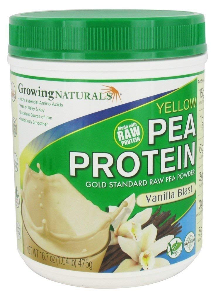 Coltivare i naturali Giallo Pea Protein - Vanilla Blast - 16 Oz