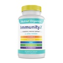 Integratore organico di supporto immunitario 60 capsule vegane - Elderberry 500mg, Ashwagandha 500mg, 400mg di vitamina C e zinco - Vitamina D3 - Booster immuni per adulti