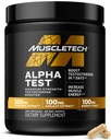 MuscleTech Testosterone Booster per gli uomini, AlphaTest - T-Boost Mens Supplemento con Tribulus Terrestris & Boron - Daily Male Gym Supplementi di allenamento per la crescita muscolare, Stamina & Energy - 240 pillole
