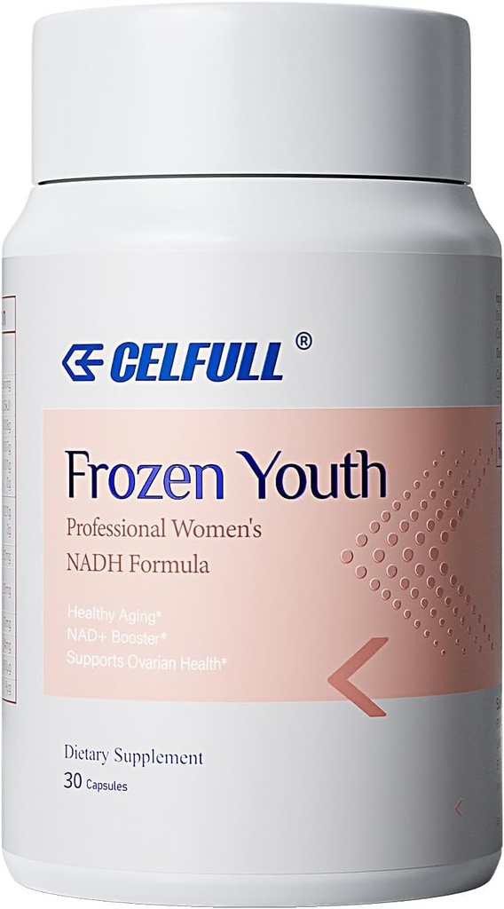 CELFULL Inositol Supplement, Myo-Inositol & D-Chiro Inositol Blend con NADH & PQQ e Folate - Ideale 40:1 Ratio - Hormone Balance & Healthy Ovarian Support for Women,Vitamin B8