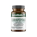 Nutramedix Serrapeptase Supplement - Proteolytic Enzymes for Digestion + Inulin - Made to Support Digestive Health Support - Gluten, Soy and Dairy-Free (60 Capsule)