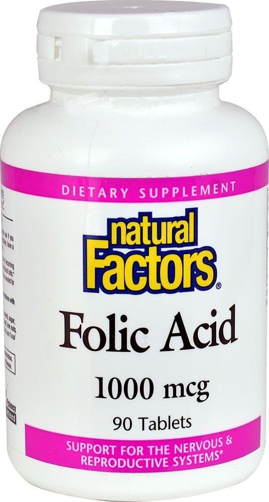 Fattori naturali Acido folico 1 MG, 90 CT