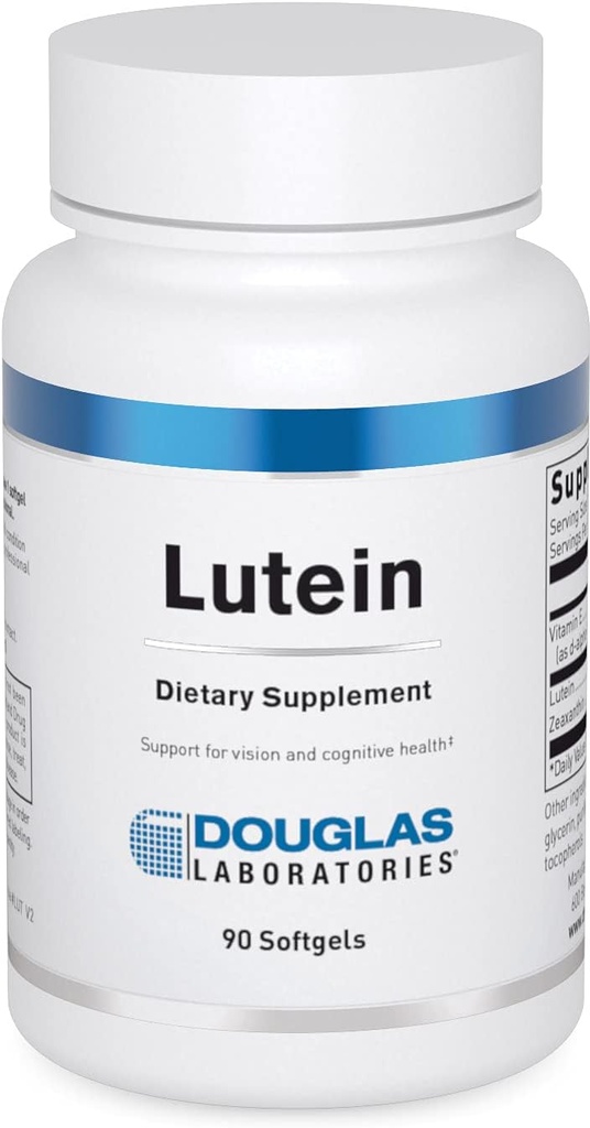 Douglas Laboratories Lutein (6 mg.) | Lutein con Zeaxanthin per Vision | 90 Softgels