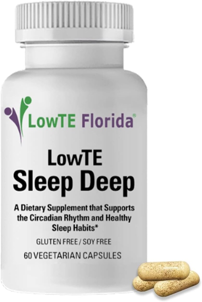 Sleep Deep - 60 Capsules I Sleep Supplement con Melatonin 5mg, Ashwagandha, GABA, Lemon Balm Extract & l Theanine, Sleep Aid for Healthy Circadian Rhythms