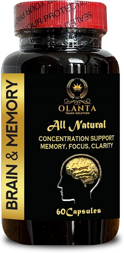 Mind Matrix PRO Formula - Supporto cognitivo, Supporto energetico, Clarity, Brain Supplement per Uomo e Donne, con Ginkgo Biloba - 1 Bottiglia 60 Capsule