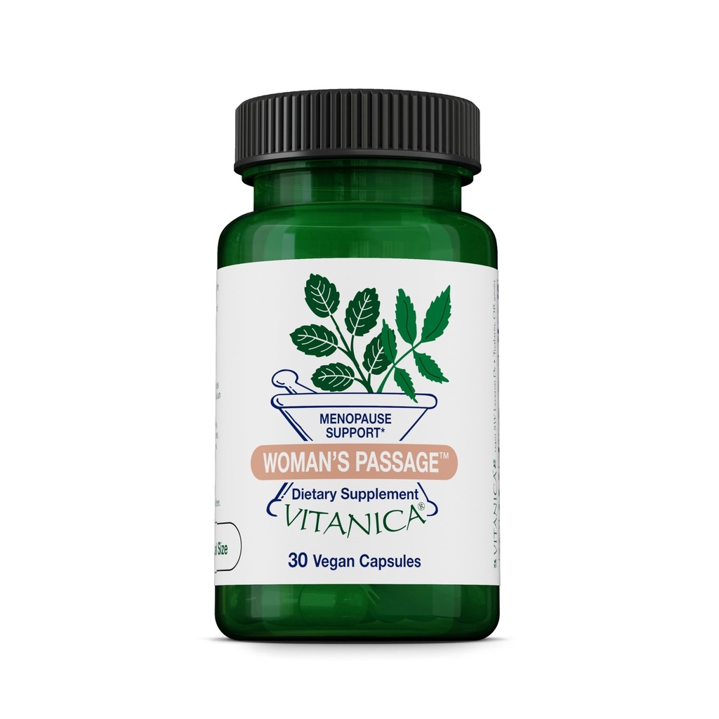 Vitanica, Passaggio della donna, Supporto di menopausa, Vegan, 30 capsule
