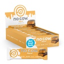 No Cow Vegan Protein Bars, Tazza di burro di arachidi potenziata | 20g Proteine basate sulle piante, Senza glutine, Latticini Free, Soy Free, Keto Friendly, Basso zucchero, Barre di snack ad alta fibra | Confezione di 12