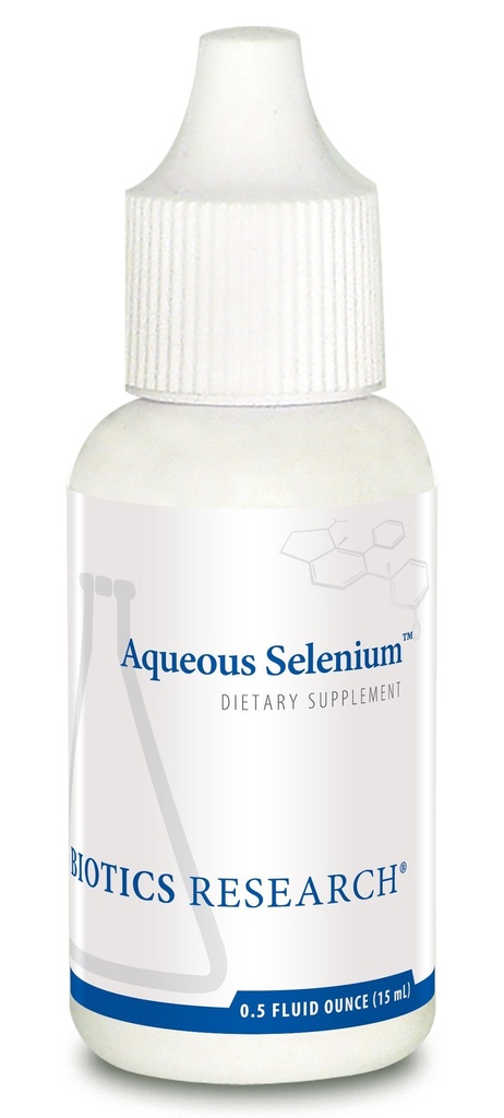 Biotics Research Aqueous Selenium Liquid Formula, 95 mcg Selenium Drop, Thyroid Gland Funzione, DNA Produzione, Salute cognitiva, Potente Antiossidante 0.5 Fluid Ounces