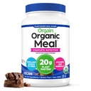Orgain Organic Vegan Meal sostituzione Protein Powder, Creamy Chocolate Fudge - 20g Plant Based Protein, Gluten Free, Dairy Free, Lactose Free, Soy Free, No Sugar Aggiunto, For Smoothies & Shakes - 2.03lb