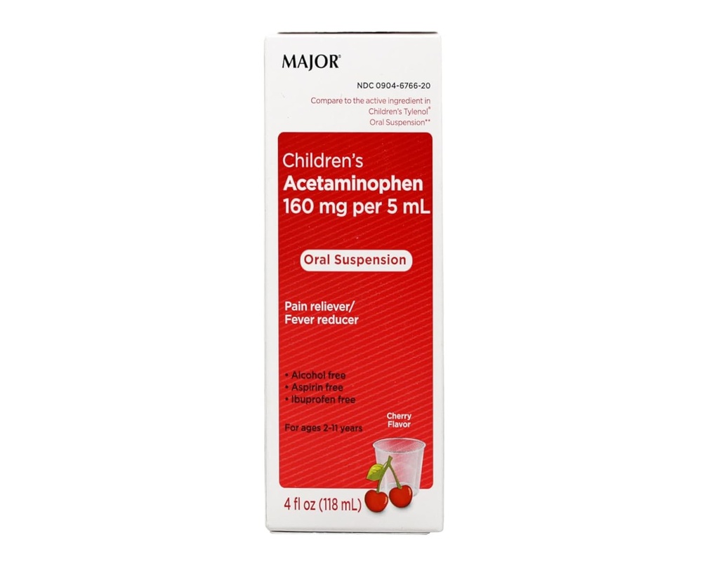 Acetaminofene dei bambini maggiore 4 oncia