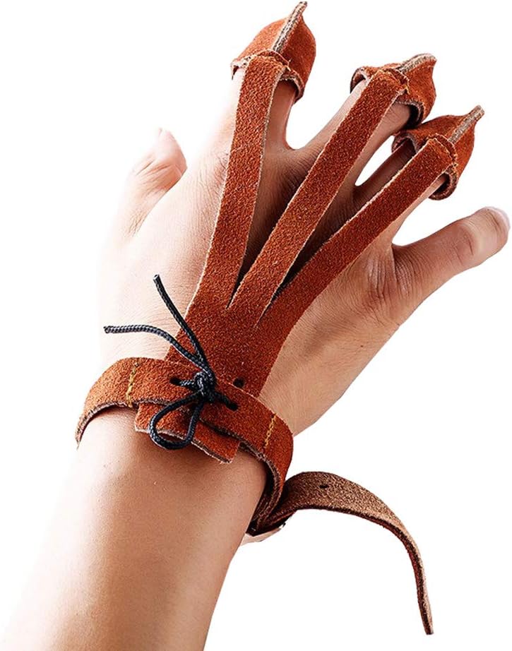 3 Finger Design Archery Shooting Proteggere guanti