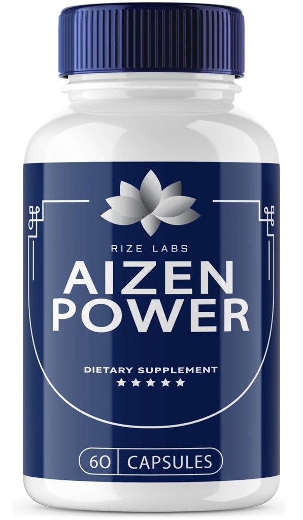 rize labs - potere Aizen per gli uomini, tutto naturale supplemento maschile per aumentare l'energia e le prestazioni (60 capsule)