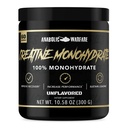 Creatina di guerra anabolizzanti Monoidrato, Post Workout Recovery, Aumentare le prestazioni, Sostenere il caricamento, Creatina Premium* (60 porzioni)