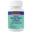 WELMATE - Allergy Relief - Loratadine 10 mg - 24 ore Antistamina Rilievo - Non Drowsy - Runny Nose - Sneezing - Itchy Nose & Throat - Occhi Watery - Indoor & Outdoor Allergy Medicine - 100 Conte