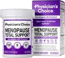 CHOICE Menopausa del medico Supplemento probiotico per le donne - Supporta l'equilibrio dell'ormone, i flash caldi, le maglie notturne, la gestione del peso, Bloating & Gut Health - con Cohosh nero, Resveratrol+ - 45ct