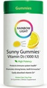 Luce arcobaleno - Sunny Gummies Vitamin D3 1000 IU, Supporto per le ossa sane, muscoli e immunità in una masticabile familiare con vitamina D3, Soy-Free, senza glutine, Sour Lemon, 50 gocce gommose