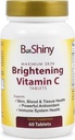 Vitamina C Complex 1000 mg compresse per l'illuminazione della pelle Antiossidante luminoso con HIPS Rose e Bioflavinoidi Supporto immunitario Supplemento invecchiamento sano Costruisce energia e benessere generale