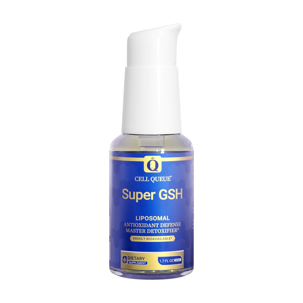 Liposomal Glutathione - Liquid Glutathione Supplement, per il supporto immunitario, Liver Detox & Healthy Aging - Difesa antiossidante - Assorbimento Superiore, 1.7 fl oz
