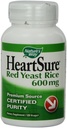 Via della natura HeartSure rosso lievito di riso 600 mg due volte al giorno, 120 VCaps