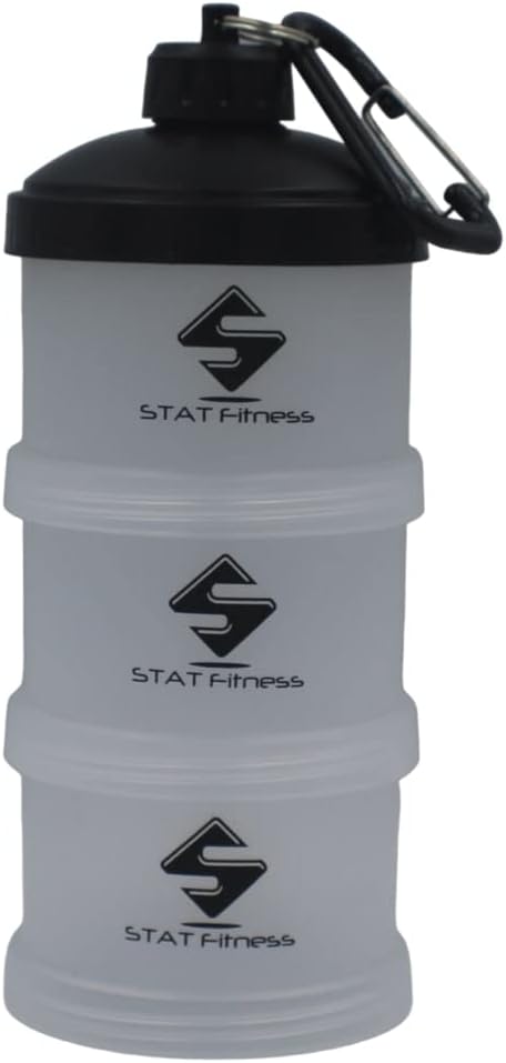STAT Stacker - Portatile in polvere supplemento di viaggio contenitore (2)