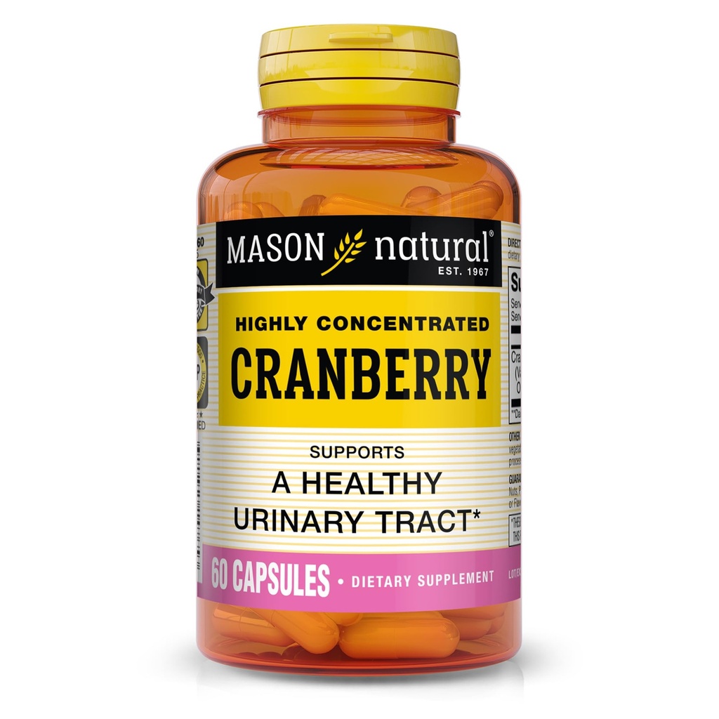 MASON Mirtillo NATURAL Altamente Concentrato 900 mg, 1 mese di fornitura, Antiossidante & Immune Salute, Supporta t sano, 1 confezione