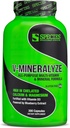 Specie Nutrizione V-Mineralyze All-Purpose Multivitamina, Vitamina C e D3, Minerali di Chelato, Estratto di Mirtillo con Proprietà Antiossidanti, 300 Capsule