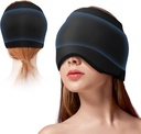 Migraine Ice Head Wrap Headache Relief Hat per l'emicrania con Cold & Hot Therapy Flessibile Ice Head Wrap per Puffy Eyes Cold Compress Headache Relief Cap per Tension Sinus & Stress