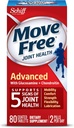 Move Free Advanced, 80 compresse - Integratore di Salute Congiunto con Glucosamina e Condroitina