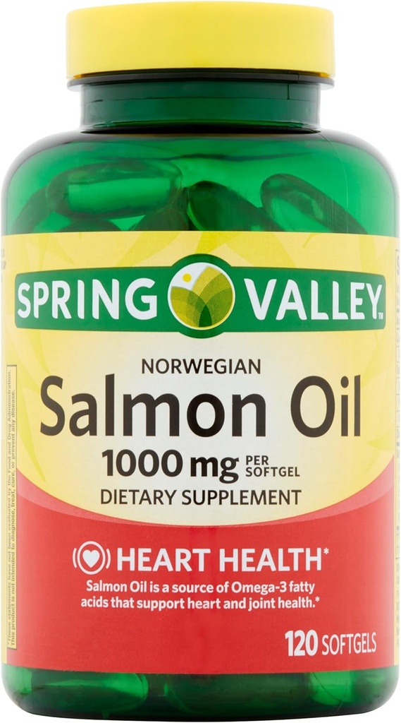 Olio di Salmone della Valle di Primavera 1000 mg
