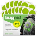 BugMD Squito Stickers Mosquito Repellent Patch per adulti (390 Patch), sicuro e efficace insetti patch respinti per i bambini, bambini, campeggio, spiaggia & Outdoor Essentials