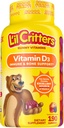 L'il Critters Vitamin D Gummy Bears, 190 Conte