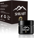 Shilajit Resina con Acido Fulvic & Trace Minerals, Shilajit puro siberiano originale con 85+ Acido Humico, Supporto Metabolismo & Immune System - 100 Serving / 1.7 Oz
