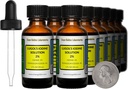 Iodio di Lugol / 2% Soluzione / 12 Oz in Dodici Bottiglie di vetro di ambra / Gocce libere / USA