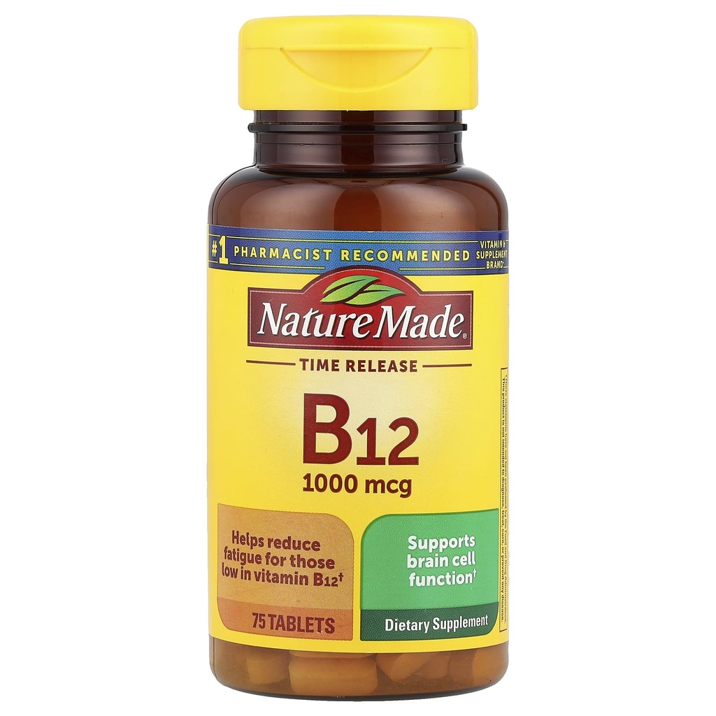 Natura Made, Vitamina B-12 1000 mg, 75 ct