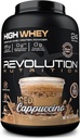 Nutrizione rivoluzionaria, Siero alto, Protein Powder 2LB, Isolato di siero, Senza glutine, Massa muscolare magra per uomini e donne, 25g di Proteine per Scoop, 908 g, 24 Serve (Cappuccino a freddo, 2 Pound)