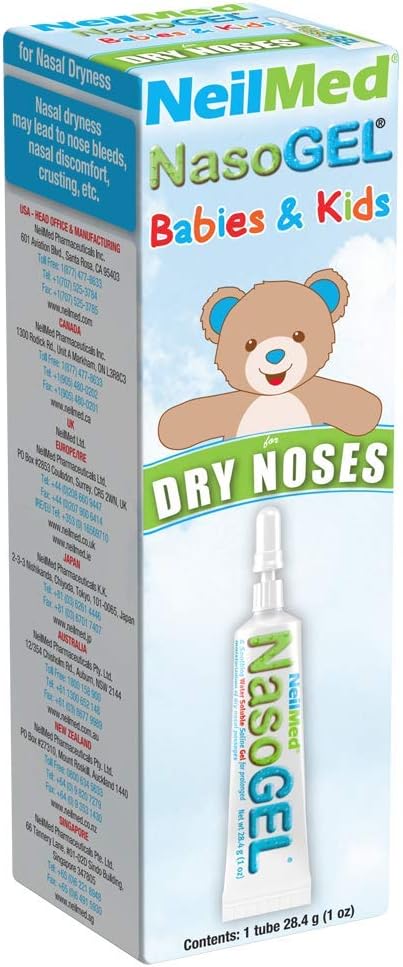 NeilMed Nasogel per bambini e bambini asciutti noses, imballaggio May Vary