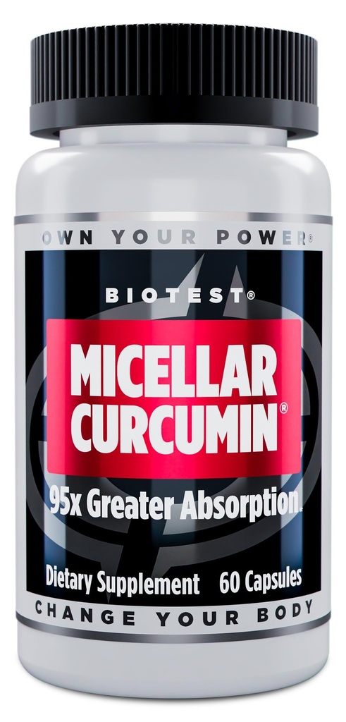Biotest Micellar Curcumin - 95x Assorbimento - UCLA Invented & Patented - 60 capsule