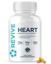 Integratori di salute MD Revive, 90 capsule di verdure - CoQ10 supplemento supporta la funzione del muscolo cardiaco - Coenzyme Q10 200mg promuove il flusso sano - Vegan-Friendly & Gluten-Free