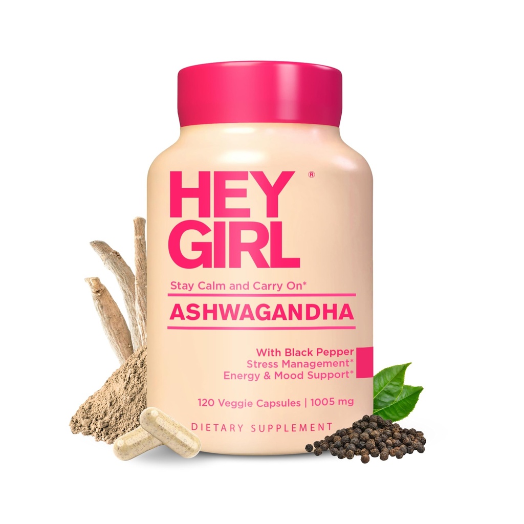 Ashwagandha Capsule 1005mg - Polvere di Ashwagandha con pepe nero organico | 120 pillole puro Ashwagandha Polvere e estratto di radice | supporto naturale di mood & Stress, energia, messa a fuoco, tiroide Ashwaganda