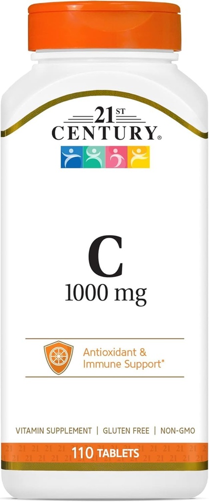 21st Century C 1000 mg Compresse 110 Count